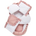 Zestaw 5 elementowy Comfort - Pastel Pink (bawełniany) - opinie