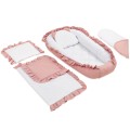 Zestaw 5 elementowy Comfort - Pastel Pink (bawełniany) - opinie