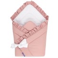 Rożek niemowlęcy bawełniany - Pastel Pink - opinie