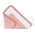 Rożek niemowlęcy bawełniany - Pastel Pink - opinie