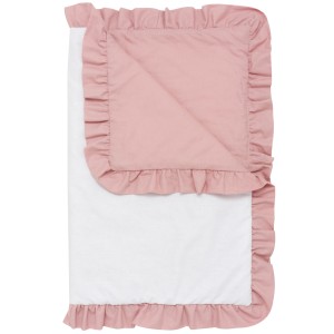 Kocyk niemowlęcy 55x75cm - Pastel Pink
