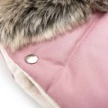 Mufka do wózka PINK WINTER z futerkiem - opinie
