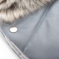 Mufka do wózka GREY WINTER z futerkiem  - opinie
