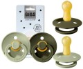 BIBS COLOUR 2-PACK SAGE & GREEN 18m+ Smoczek Uspokajający kauczuk Hevea - opinie