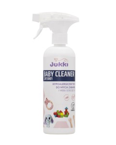 JUKKI BABY CLEANER Hypoalergiczny, antybakteryjny środek do czyszczenia zabawek i mebli dziecięcych  500ml - zdjęcie