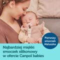 Canpol babies Smoczek silikonowy 0-6m symetryczny BONJOUR PARIS PINK 2szt.  - opinie
