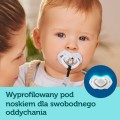 Canpol babies Smoczek silikonowy 0-6m symetryczny BONJOUR PARIS PINK 2szt.  - opinie