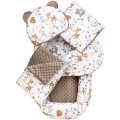 Zestaw 5 elementowy Comfort - Magical Woodland i Mokka Minky - opinie