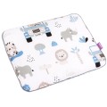 Płaska poduszka 30x40cm - Blue Safari i błękitne Minky  - opinie