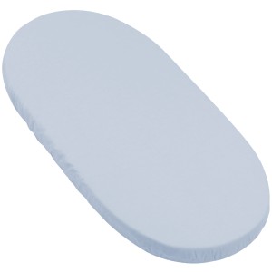 Prześcieradło z gumką do GONDOLI i KOŁYSKI 80 x 40 cm - Pastel Blue