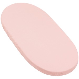 Prześcieradło z gumką do GONDOLI i KOŁYSKI 80 x 40 cm - Pastel Pink