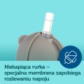 Canpol babies Kubek niekapek z rurką i odważnikiem 270ml EXOTIC ANIMALS - opinie