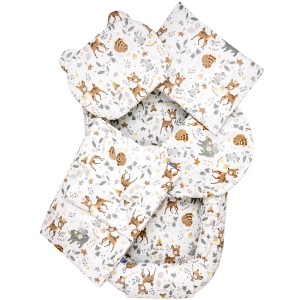 Zestaw 5 elementowy XXL - Magical Woodland (bawełniany)