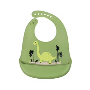 Śliniaczek silikonowy - DINOZAUR