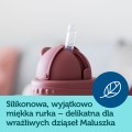 Canpol babies Kubek niekapek z rurką i odważnikiem 270ml Pudrowy Róż - opinie