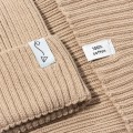 Czapeczka z dzianiny bawełnianej - LIGHT BEIGE  - opinie