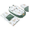 Zestaw 5 elementowy Comfort - Savanna Fun i oliwkowy Velvet  - opinie