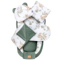 Zestaw 5 elementowy Comfort - Savanna Fun i oliwkowy Velvet  - opinie