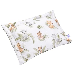 Pełna poduszka 40 x 60cm - Savanna Fun i oliwkowy Velvet 