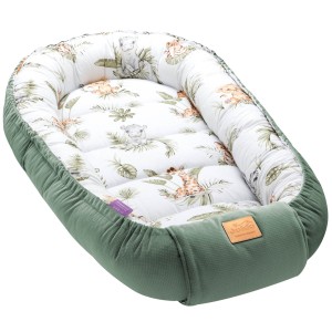 Kokon Comfort - Savanna Fun i oliwkowy Velvet 