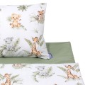 Komplet pościeli, poszewka 60 x 40 cm i poszwa 120 x 90 cm - Savanna Fun - opinie