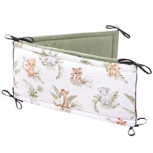 Ochraniacz do łóżeczka XXL - Savanna Fun