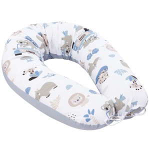 Poduszka ciążowa - Blue Safari 