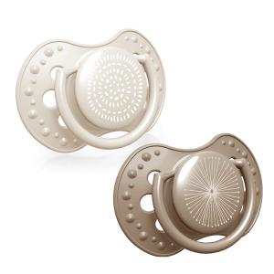 LOVI Smoczek silikonowy dynamiczny 6-18m Harmony, 2 szt.  