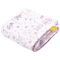 Kocyk dziecięcy 75x100cm - Candy Circus i wrzosowy Soft Velvet  - opinie