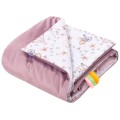 Kocyk dziecięcy 75x100cm - Candy Circus i wrzosowy Soft Velvet  - opinie