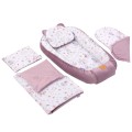 Zestaw 5 elementowy Comfort - Candy Circus i wrzosowy Soft Velvet  - opinie