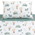 (Outlet) Komplet pościeli, poszewka 60 x 40 cm i poszwa 135 x 100 cm - Balloon Travel  - opinie