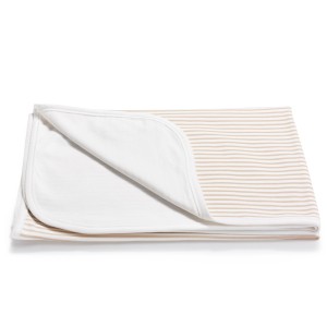 Kocyk Dzianinowy - Beige Stripes