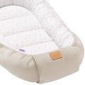Muślinowy Kokon Comfort - Little Stars i Ecru Velvet - opinie