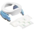 Potette Plus Nocnik dla dziecka i nakładka na toaletę, biało-niebieski  - opinie