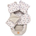 Zestaw 5 elementowy Comfort - Boho Garden i ecru Velvet - opinie