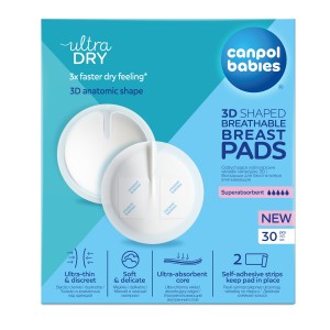 Canpol babies Wkładki laktacyjne oddychające ultrachłonne 3D (30 szt). - zdjęcie