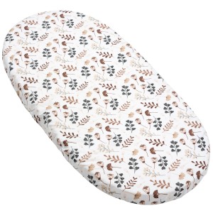 Prześcieradło z gumką do GONDOLI i KOŁYSKI 80 x 40 cm - Boho Garden