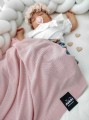 Otulacz bambusowy – kocyk mgiełka – pastel pink  - opinie