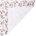 Podkład wodoodporny / pieluszka flanelowa z ceratką 75 x 50 cm - Boho Garden - opinie