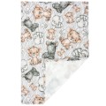 Podkład wodoodporny / pieluszka flanelowa z ceratką 75 x 50 cm - Sweeties of the Savannah - opinie