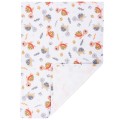 Podkład wodoodporny / pieluszka flanelowa z ceratką 75 x 50 cm - Turtles - opinie