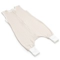 Śpiworek dzianinowy z nogawkami - Beige Stripes - opinie