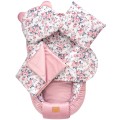 Zestaw 5 elementowy Comfort - Roses i Smokey Pink Soft Velvet - opinie