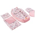 Zestaw 5 elementowy Comfort - Roses i Smokey Pink Soft Velvet - opinie