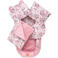 Zestaw 5 elementowy XXL - Roses i Smokey Pink Soft Velvet - opinie