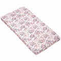 Bawełniane prześcieradło z gumką do łóżeczka 120x60cm - Roses - opinie