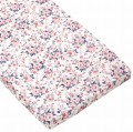Bawełniane prześcieradło z gumką do łóżeczka 120x60cm - Roses - opinie