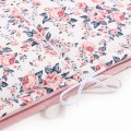Ochraniacz do łóżeczka XXL - Roses i Smokey Pink Soft Velvet - opinie