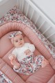 Zestaw 5 elementowy XXL - Roses i Smokey Pink Soft Velvet - opinie